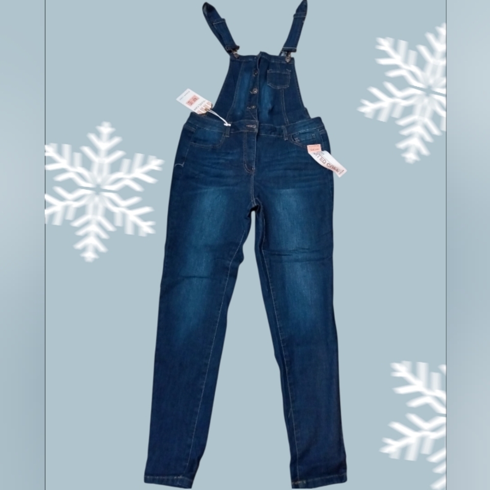Women's Blue Denim Overalls